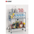 Adjustable 3 Tier Kitchen Shelf Rack (CJ452543C3C)